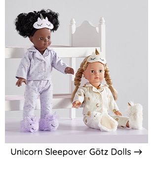 UNICORN SLEEPOVER GOTZ DOLLS