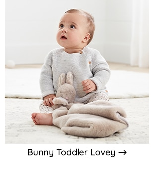 BUNNY TODDLER LOVEY