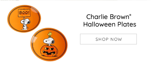 SNOOPY HALLOWEEN PLATES