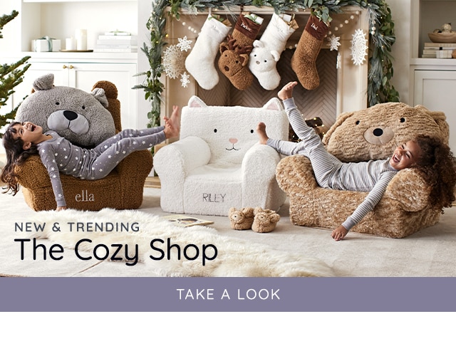 NEW & TRENDING: THE COZY SHOP. TAKE A LOOK.