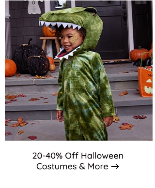 20-40% OFF HALLOWEEN COSTUNES AND MORE