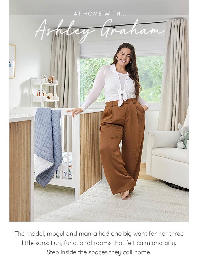 AT HOME WITH ASHLEY GRAHAM