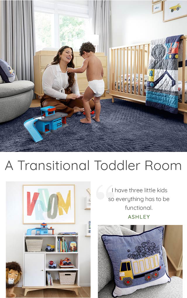 A TRANSITIONAL TODDLER ROOM