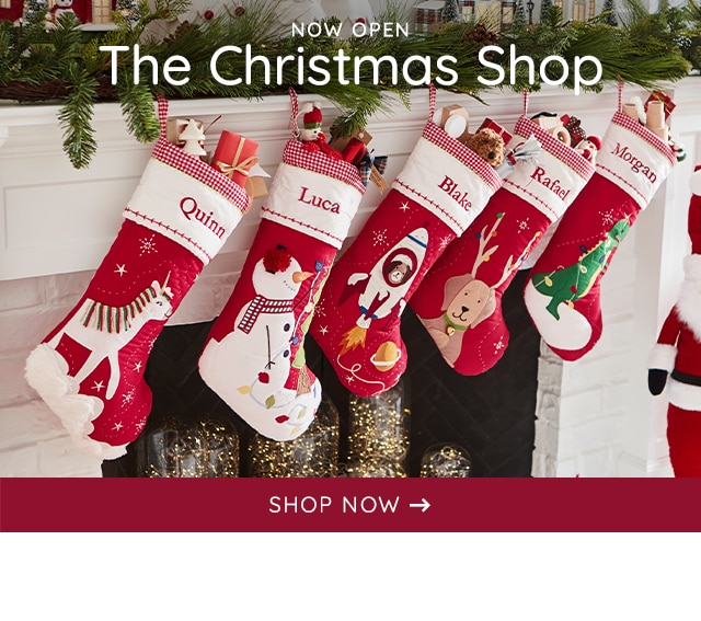 NOW OPEN - THE CHRISTMAS SHOP