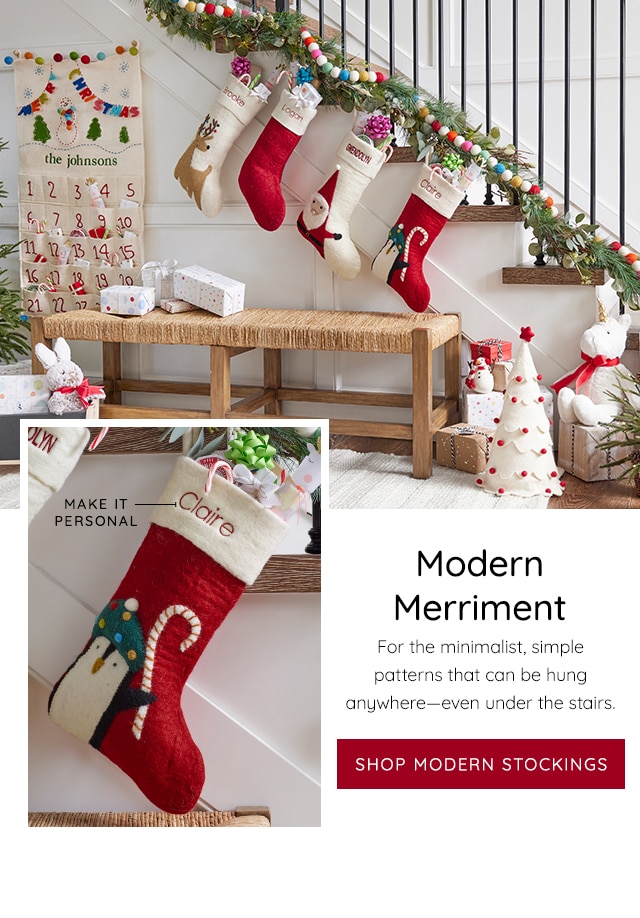 SHOP MODERN STOCKINGS