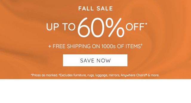 FALL SALE