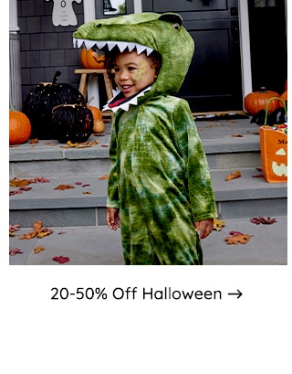 20-50% OFF HALLOWEEN