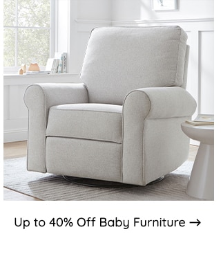 UP TO 40% OFF BABY FURNITURE