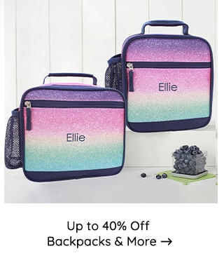 UP TO 40% OFF BACKPACKS AND MORE