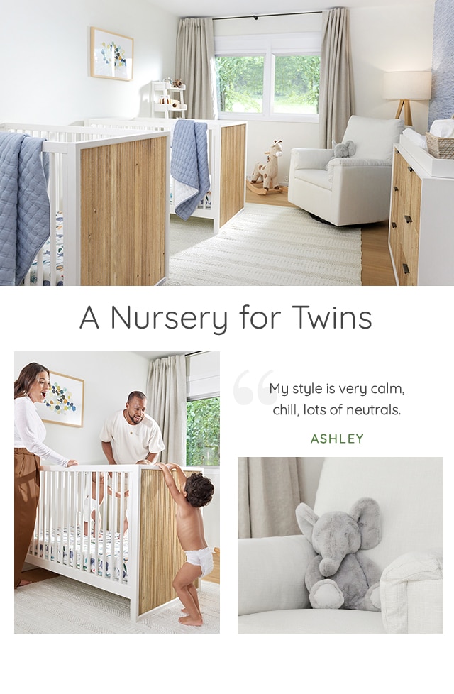 A NURSERY FOR TWINS