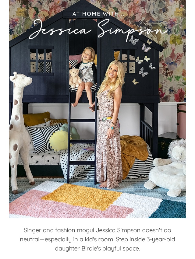 Jessica Simpson's big-kid room reveal for her daughter >>> - Pottery Barn  Kids