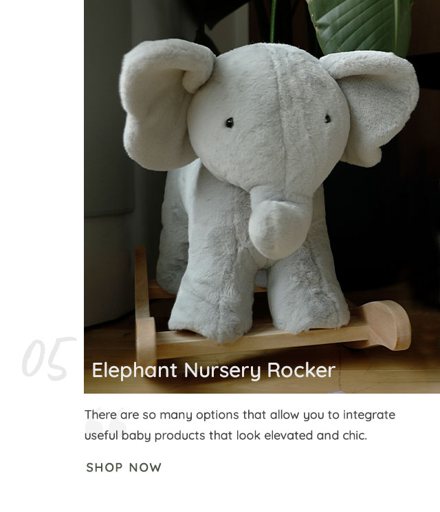 ELEPHANT NURSERY ROCKER