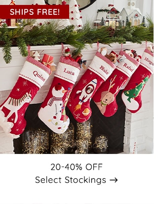 20-40% OFF SELECT STOCKINGS