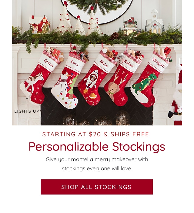 PERSONALIZABLE STOCKINGS