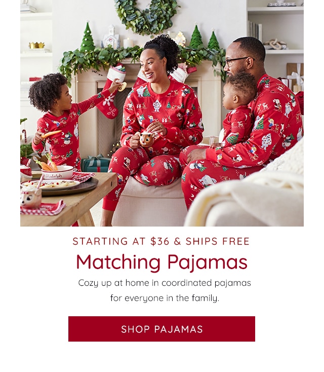 MATCHING PAJAMAS