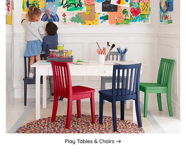 PLAY TABLES AND CHAIRS