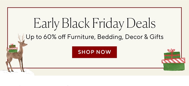 EARLY BLACK FRIDAY DEALS