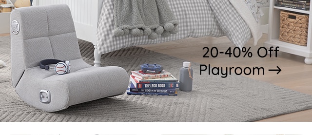 20-40% OFF PLAYROOM