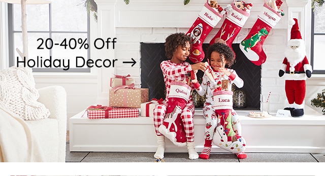 20-40% OFF HOLIDAY DECOR