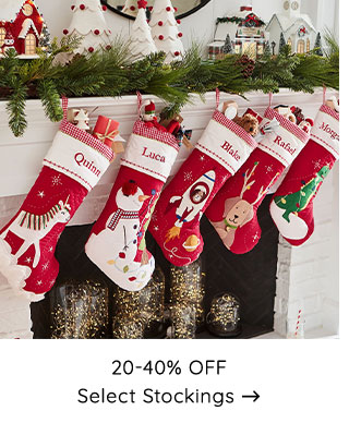 20-40% OFF SELECT STOCKINGS