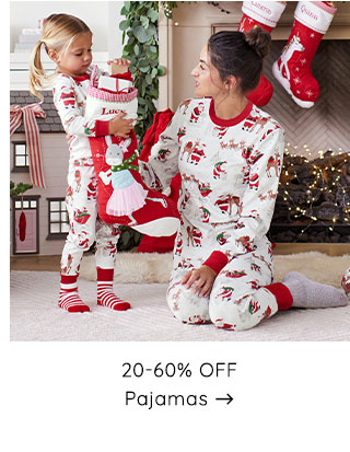 20-60% OFF PAJAMAS