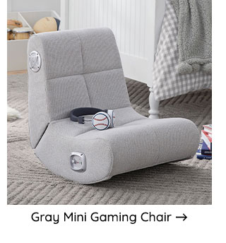 GRAY MINI GAMING CHAIR