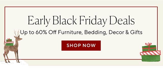 EARLY BLACK FRIDAY DEALS