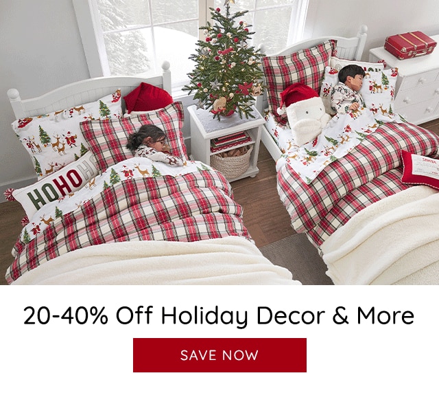 UP TO 60% OFF HOLIDAY DECOR AND MORE