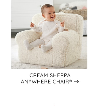 CREAM SHERPA ANYWHERE CHAIR