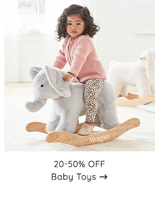 20-50% OFF BABY TOYS