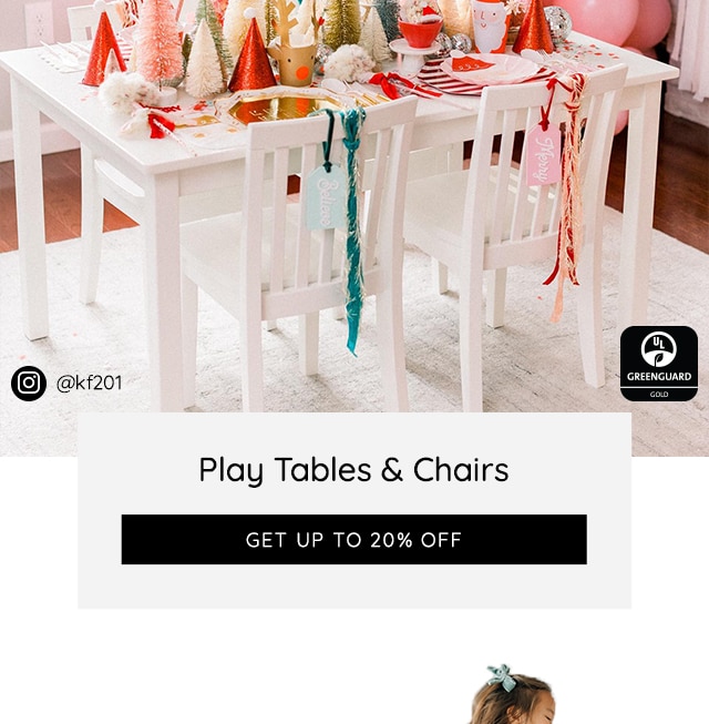 PLAY TABLE AND CHAIRS