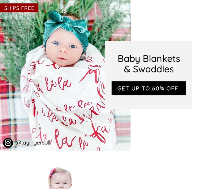 BABY BLANKETS AND SWADDLES