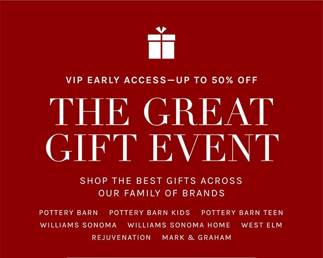 THE GREAT GIFT EVENT