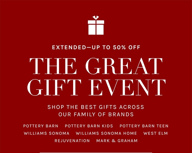 THE GREAT GIFT EVENT