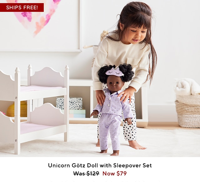 UNICORN GOTZ SLEEPOVER SET