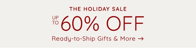 THE HOLIDAY SALE