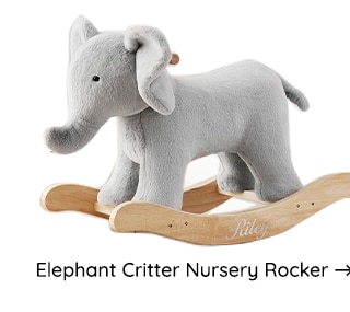 ELEPHANT CRITTER NURSERY ROCKER