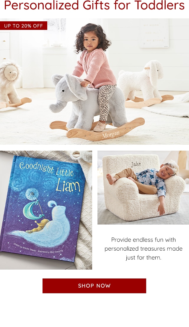 PERSONALIZED GIFTS FOR TODDLERS