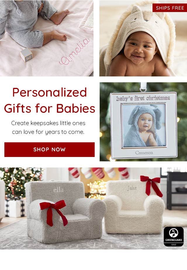 PERSONALIZED GIFTS FOR BABIES