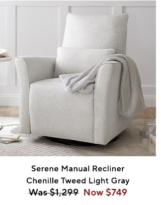 SERENE MANUAL RECLINER