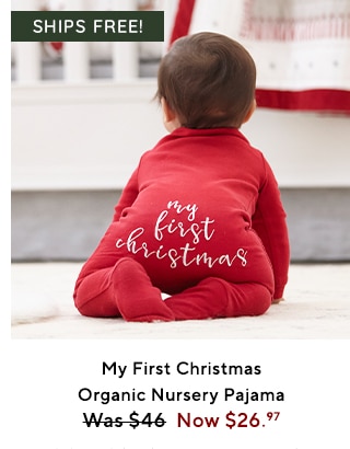 MY FIRST CHRISTMAS NURSERY PAJAMAS