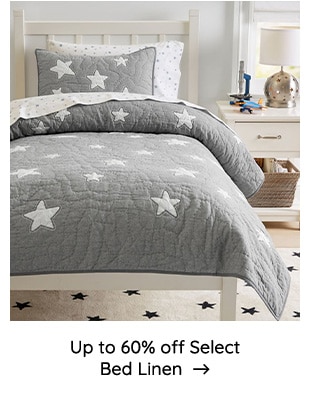 Up to 60% off Select Bed Linen 