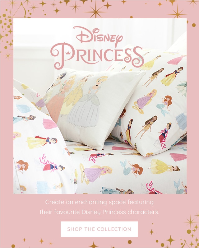 Disney Princess Enchanting Dreams Decorative Throw Pillow, Pink