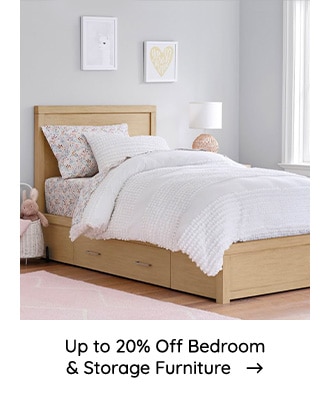  Up to 20% Off Bedroom Storage Furniture 