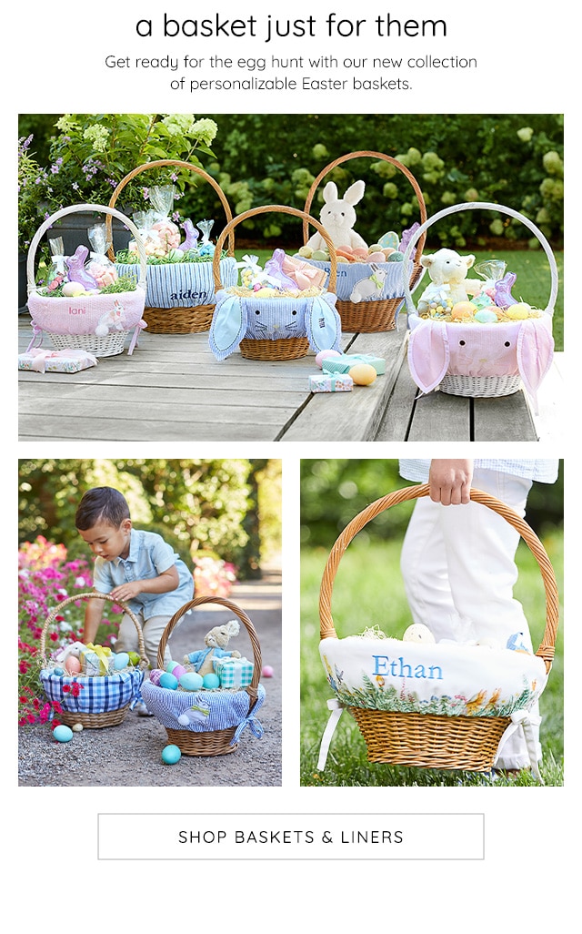 A BASKET JUST FOR THEM - SHOP BASKETS & LINERS