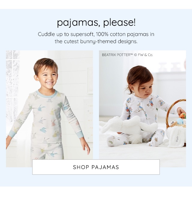 PAJAMAS, PLEASE! - SHOP PAJAMAS