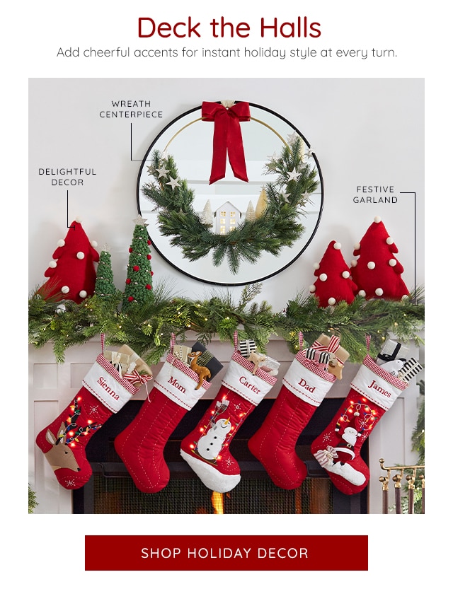 SHOP HOLIDAY DECOR