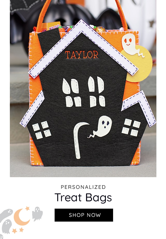 PERSONALIZED TREAT BAGS