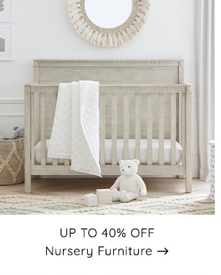  UP TO 40% OFF Nursery Furniture 