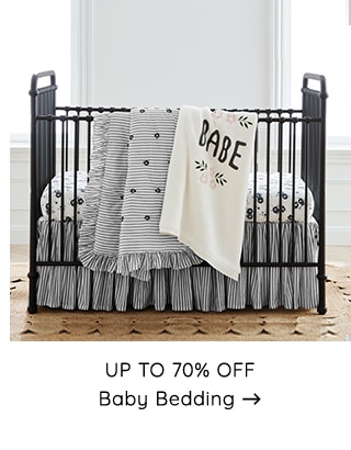  UP TO 70% OFF Baby Bedding 